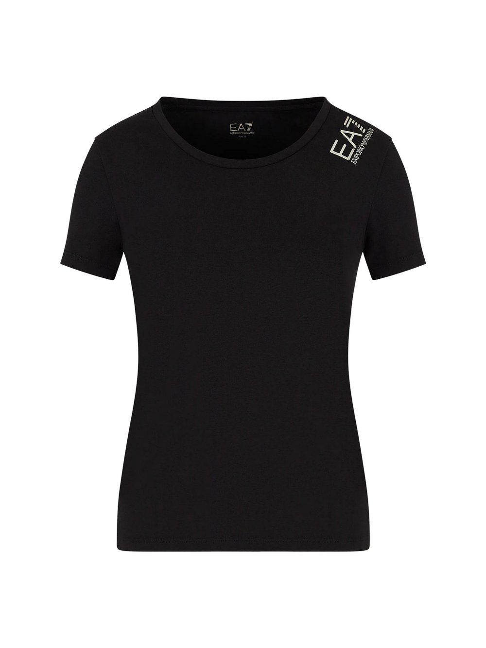 EA7 Emporio Armani T-Shirt Damen Baumwolle schwarz, S