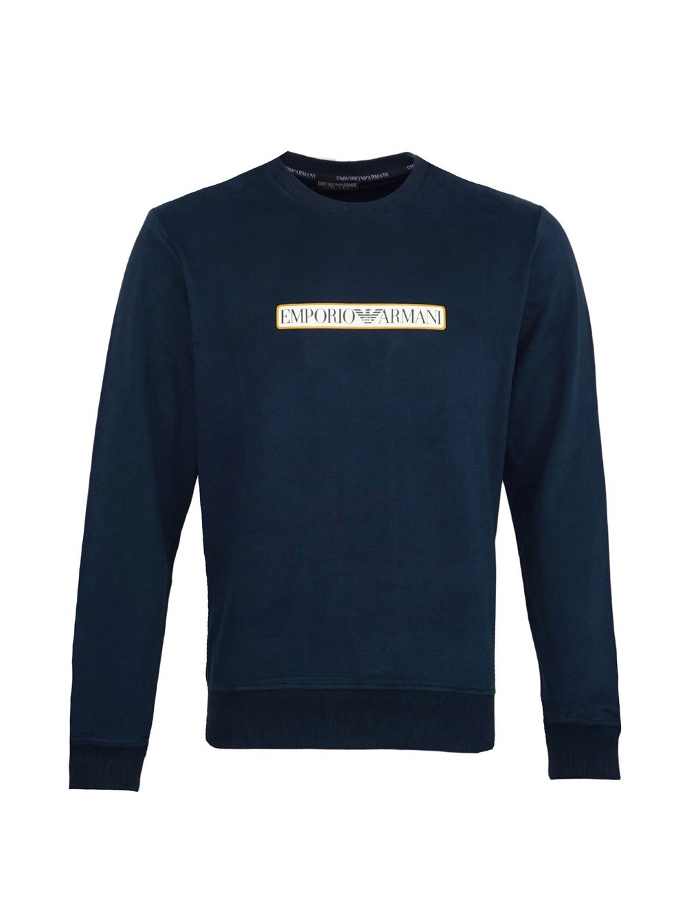 Emporio Armani Sweatshirt Herren Baumwolle blau, L