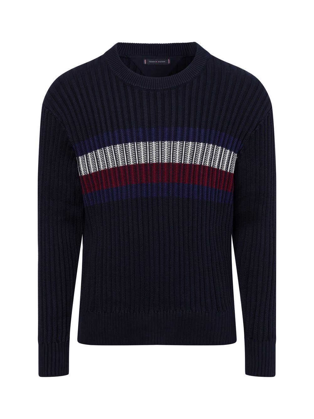 Tommy Hilfiger Strickpullover Herren Baumwolle blau, S