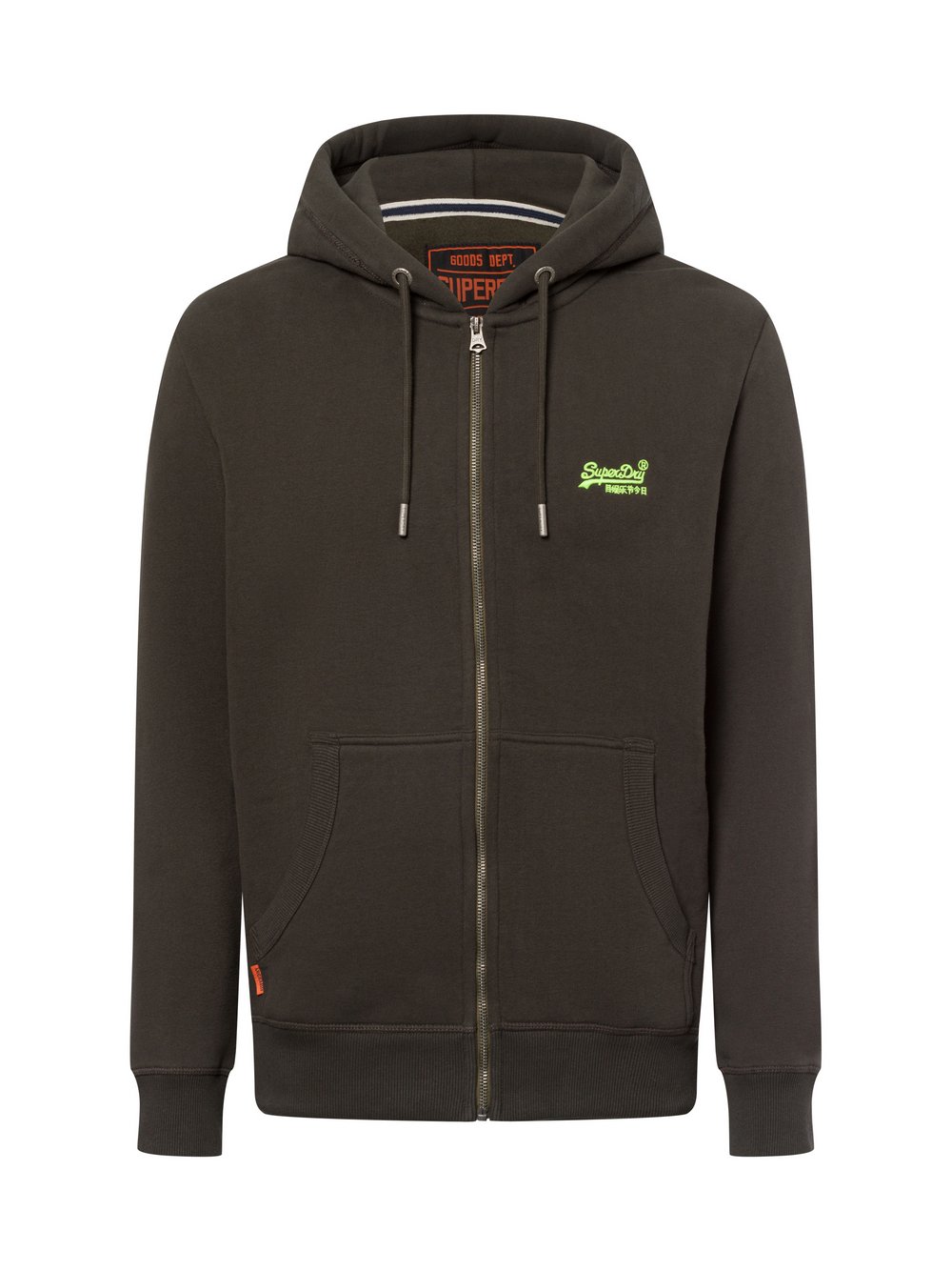 Superdry Sweatjacke Herren Baumwolle grau, S