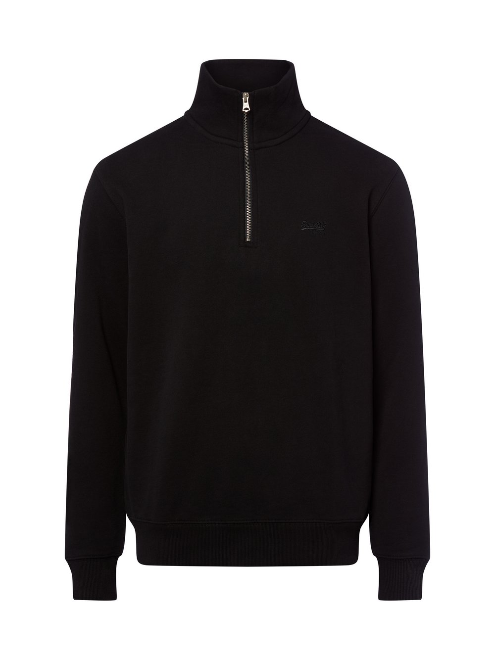 Thumbnail - Superdry Sweatshirt Herren Baumwolle schwarz, M