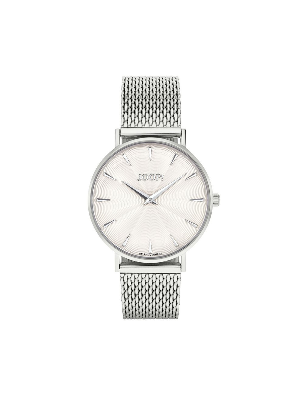 Joop Accessoires Quarzuhr Damen Edelstahl silber, 20