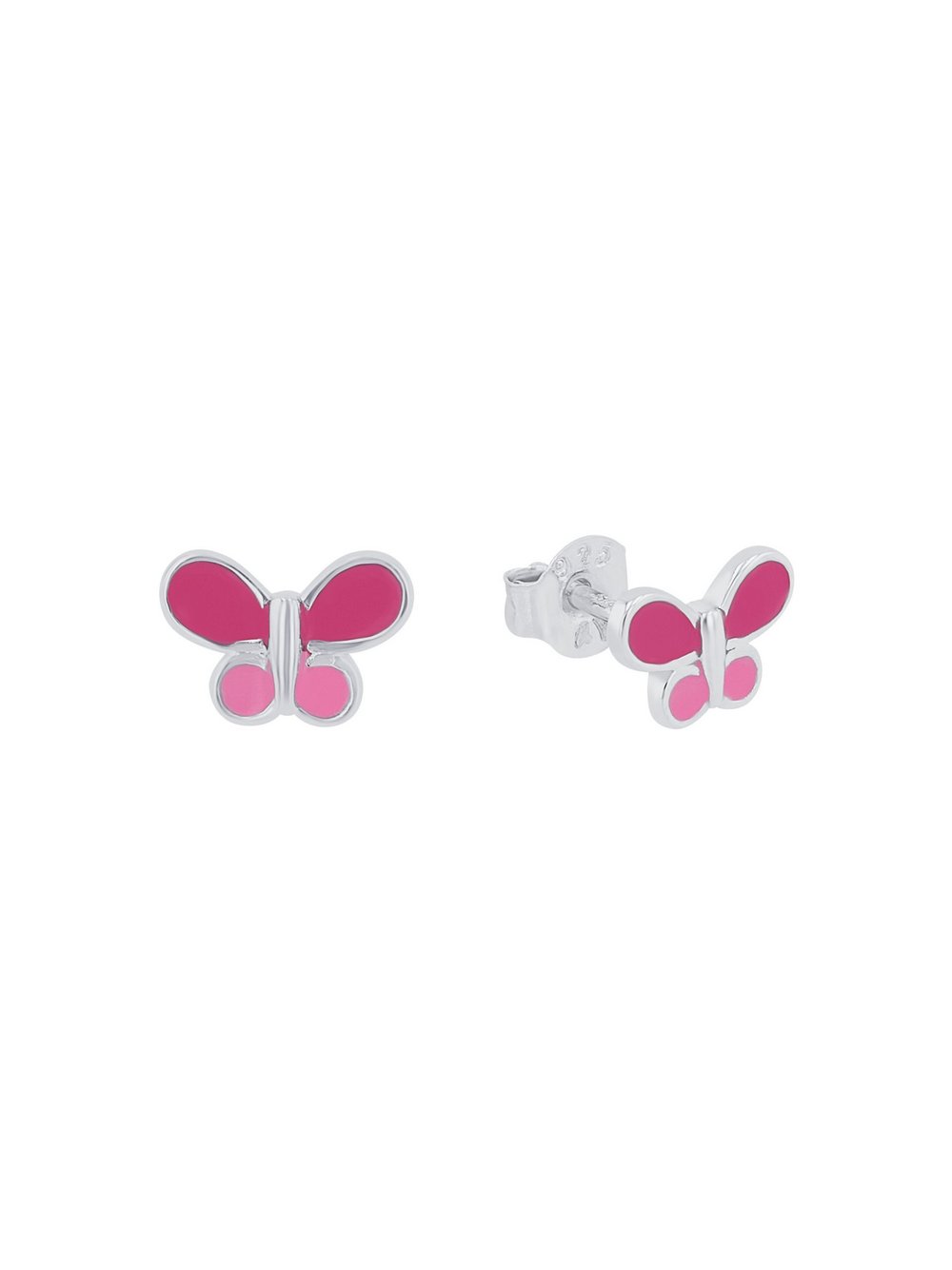 Prinzessin Lillifee Ohrstecker Mädchen Sterlingsilber rosa, ONE SIZE