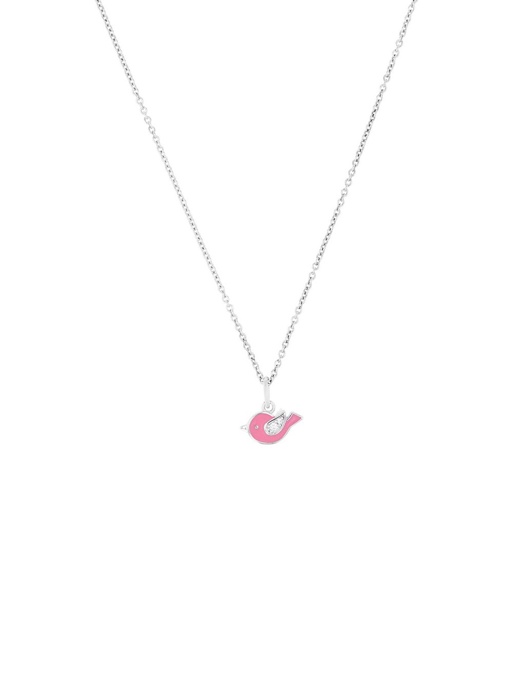 Prinzessin Lillifee Kette mit Anhänger Mädchen Sterlingsilber rosa, 38