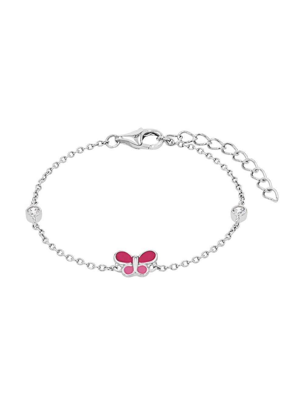 Prinzessin Lillifee Armband Mädchen Sterlingsilber rosa, 15