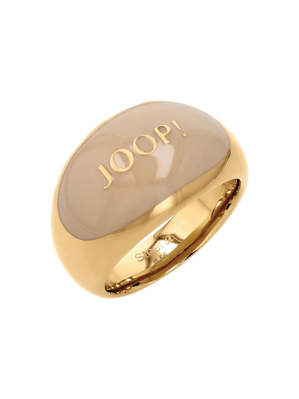 Joop Accessoires Ring Damen Edelstahl gold, 58