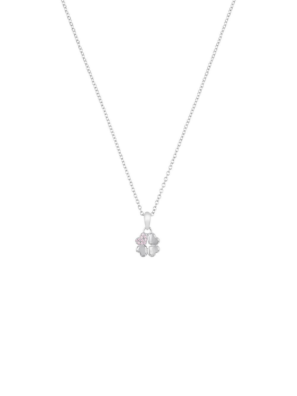 s.Oliver Kette mit Anhänger Mädchen Sterlingsilber rosa, 40