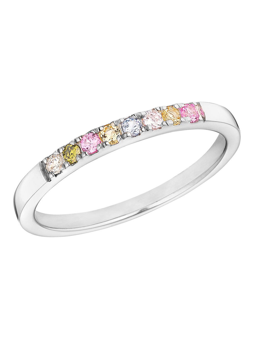 s.Oliver Ring Damen Sterlingsilber rosa, 54