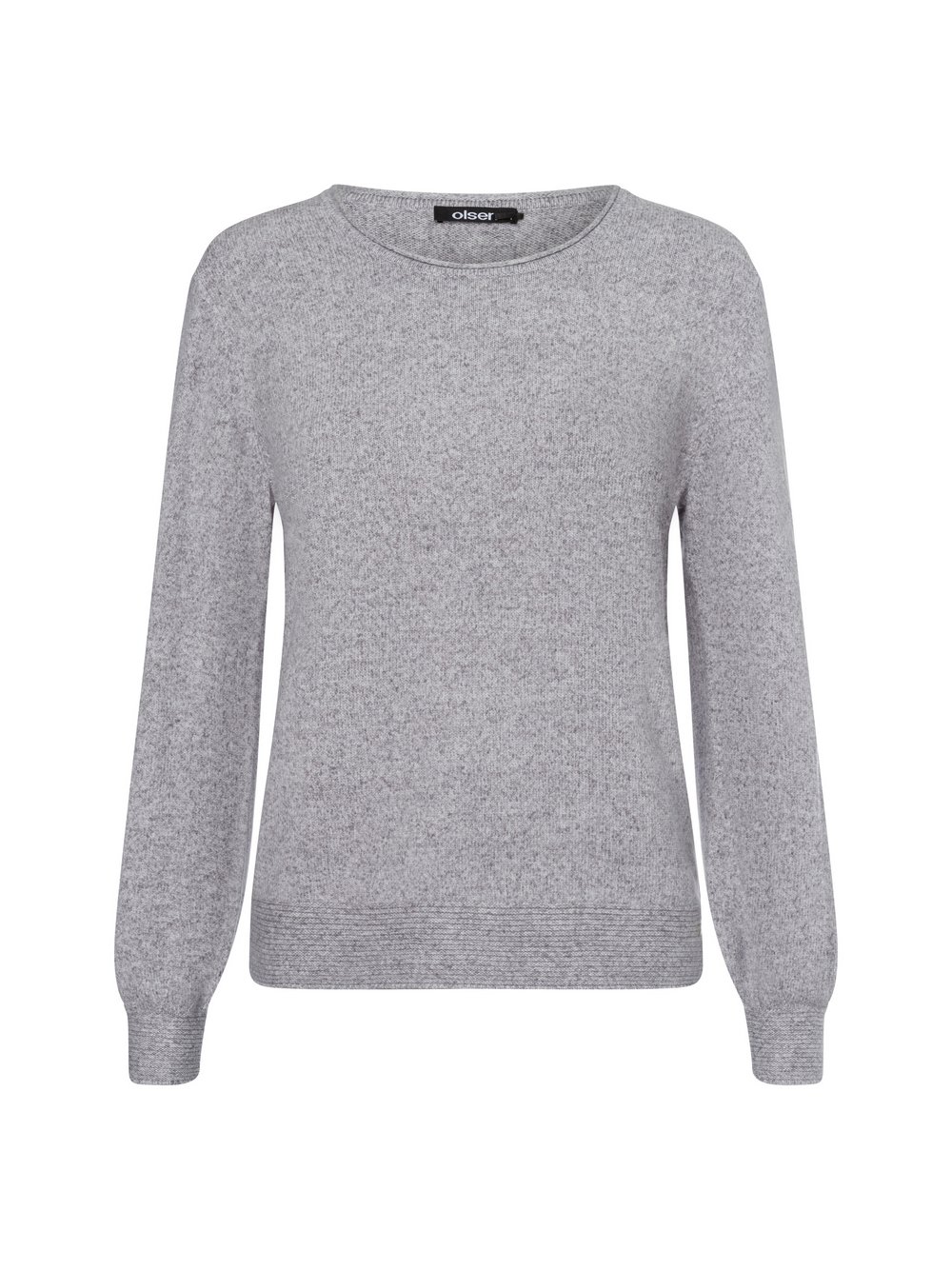 Olsen Pullover Damen Viskose grau meliert, 40