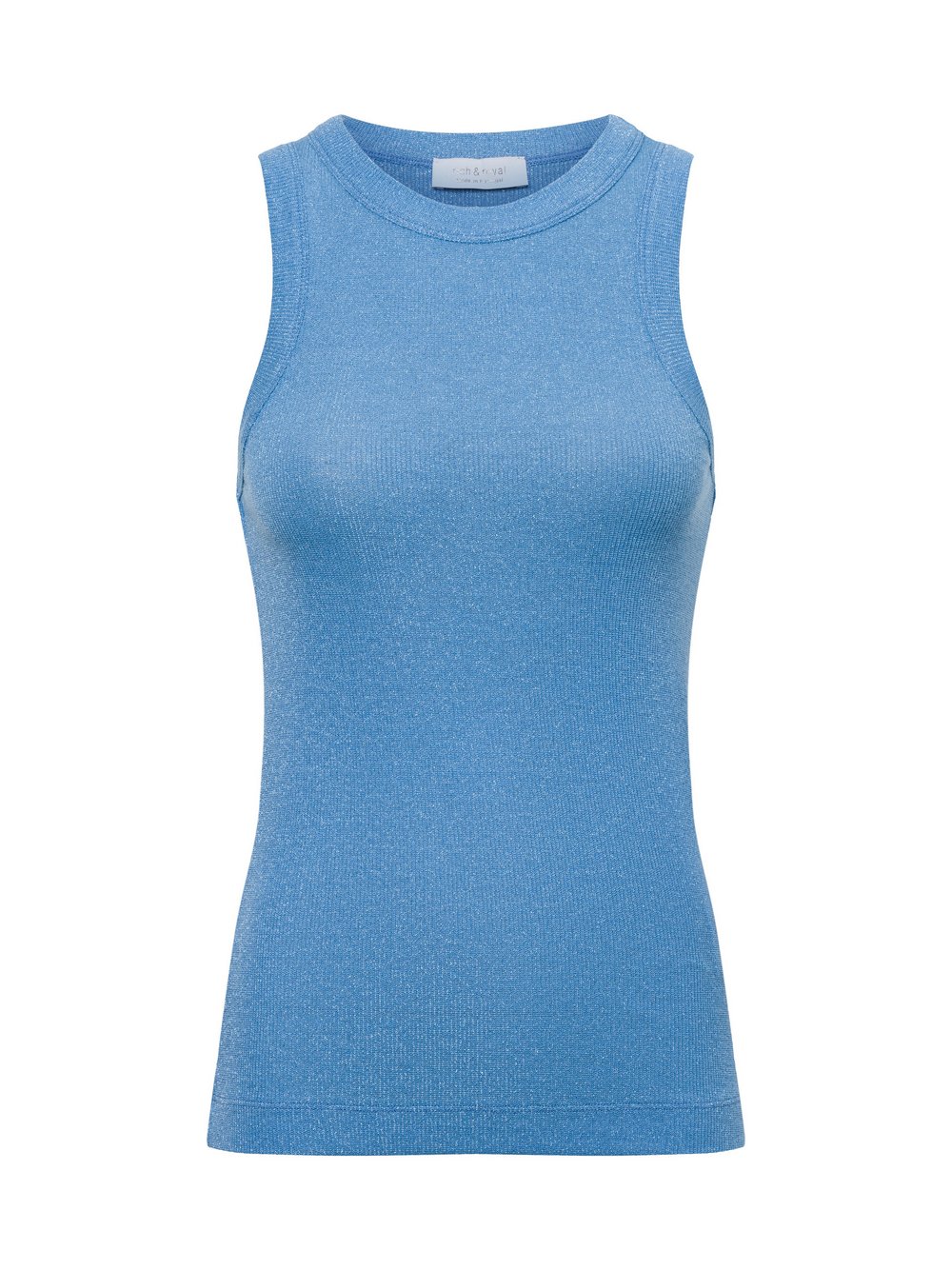 Rich & Royal Top Damen blau meliert, XL