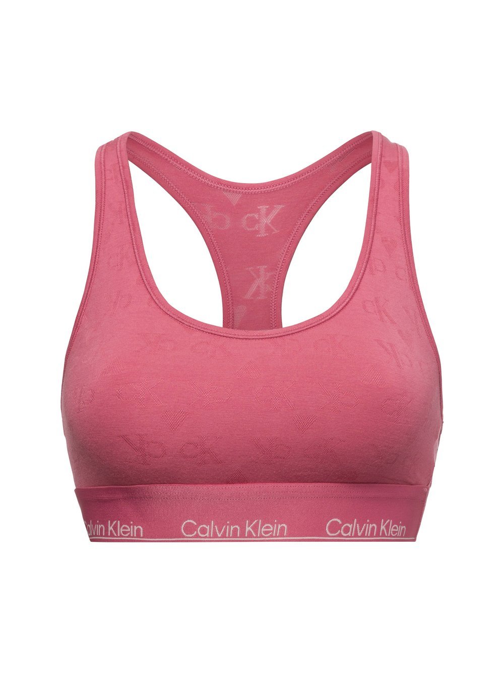 Calvin Klein Bralette ohne Bügel Damen Baumwolle pink, L