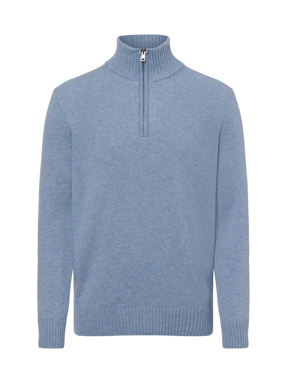 Nils Sundström Strickpullover aus Wolle Herren blau, XL