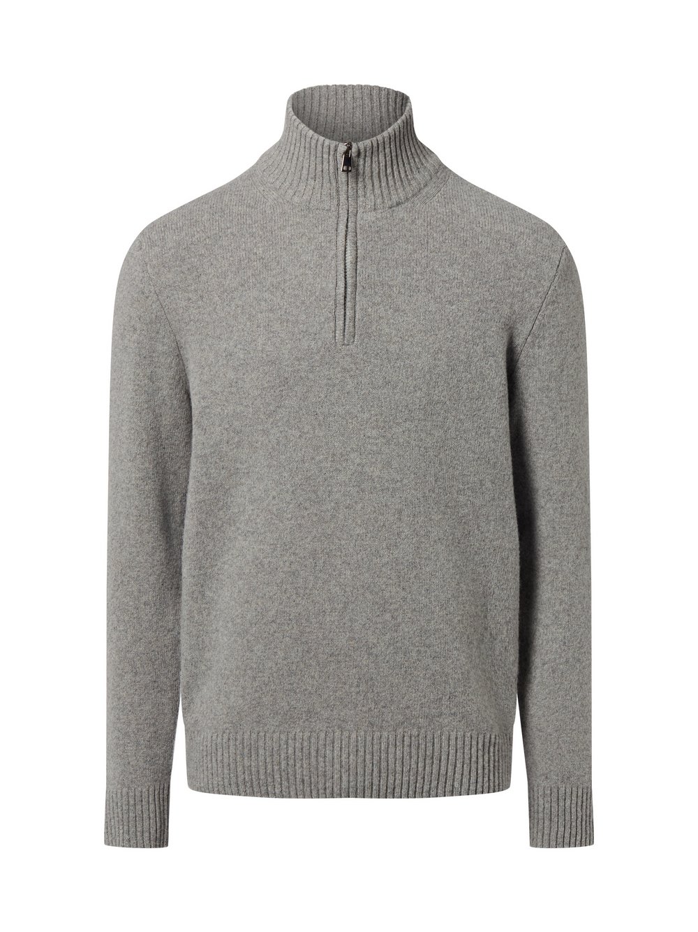 Nils Sundström Strickpullover aus Wolle Herren mehrfarbig meliert, XXL