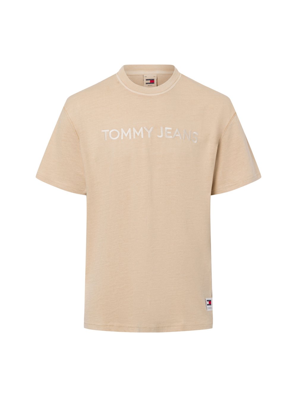 Tommy Jeans T-Shirt Herren Baumwolle beige, M