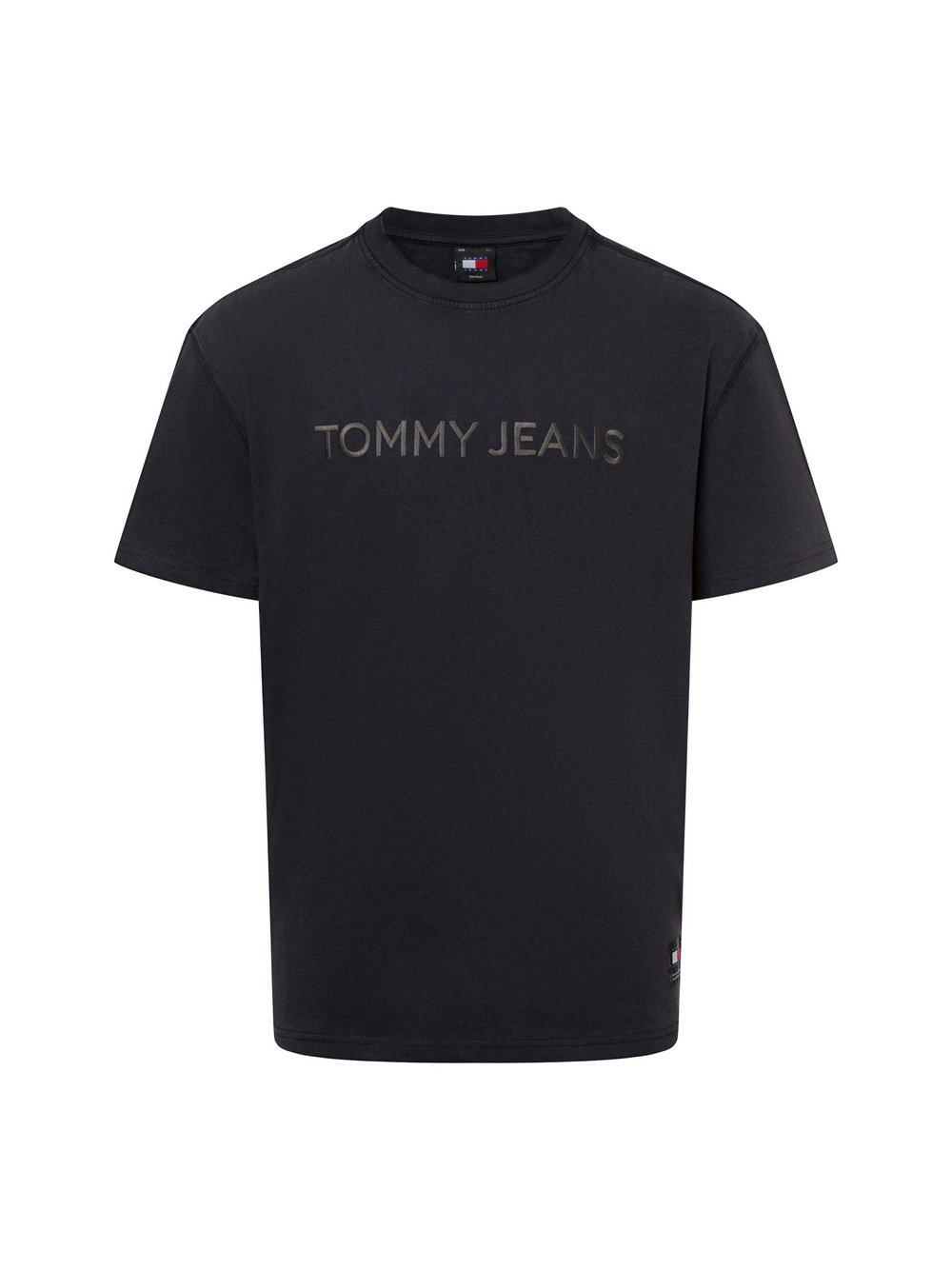 Tommy Jeans T-Shirt Herren Baumwolle schwarz, L