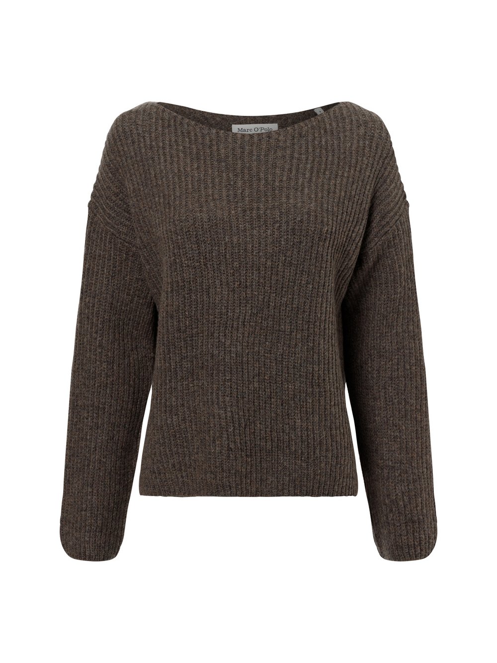 Marc O'Polo Strickpullover mit Schurwoll-Anteil Damen Schurwolle braun, M