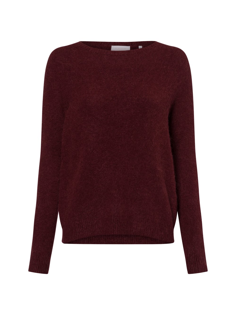 Rich & Royal Strickpullover mit Alpaka-Anteil Damen Feinstrick rot, M