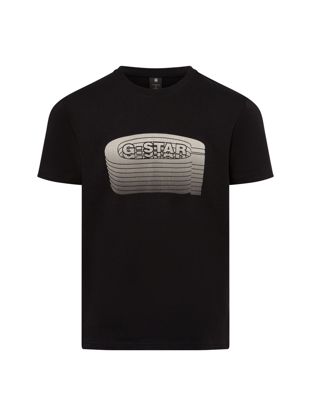 G-Star RAW T-Shirt Herren Baumwolle schwarz bedruckt, S