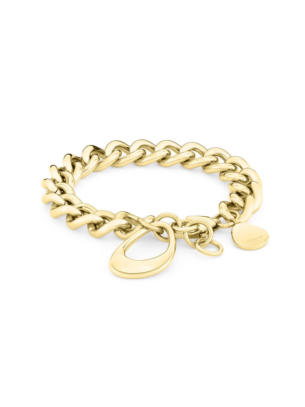 Liebeskind Berlin Armband Damen Edelstahl gold, ONE SIZE