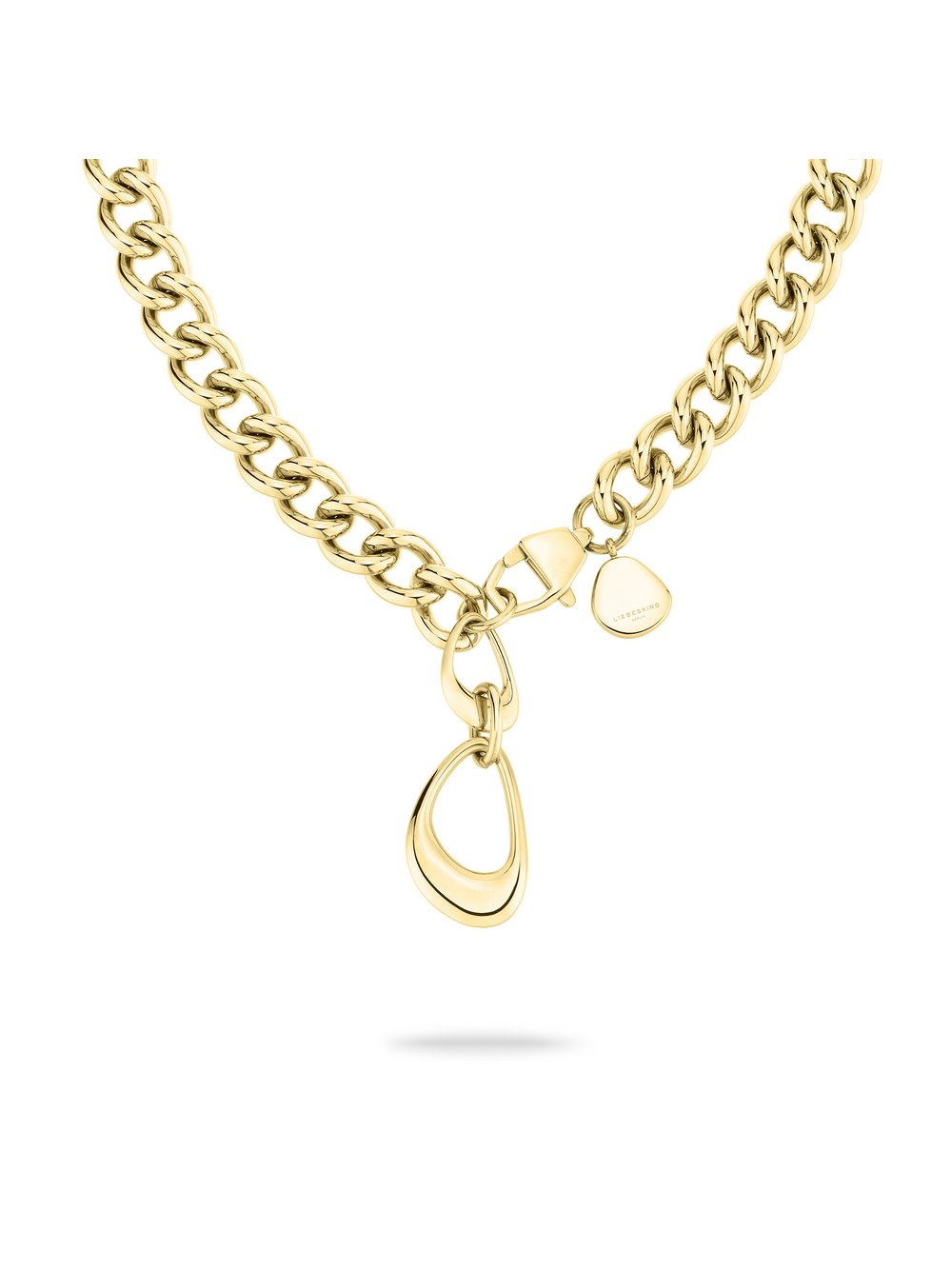 Thumbnail - Liebeskind Berlin Halskette Damen Edelstahl gold, ONE SIZE
