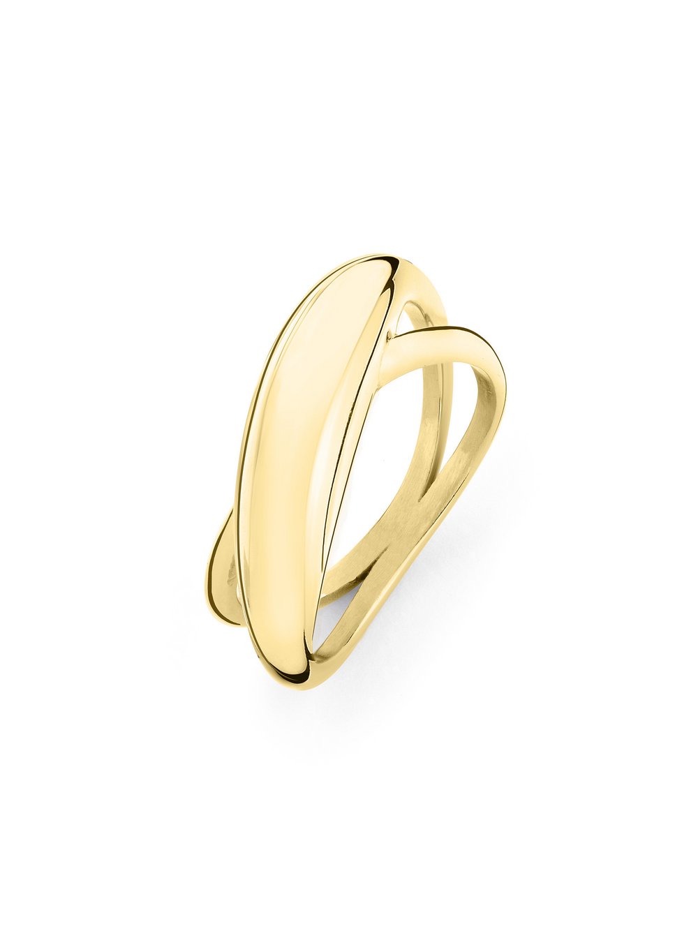 Liebeskind Berlin Ring Damen Edelstahl gold, 56