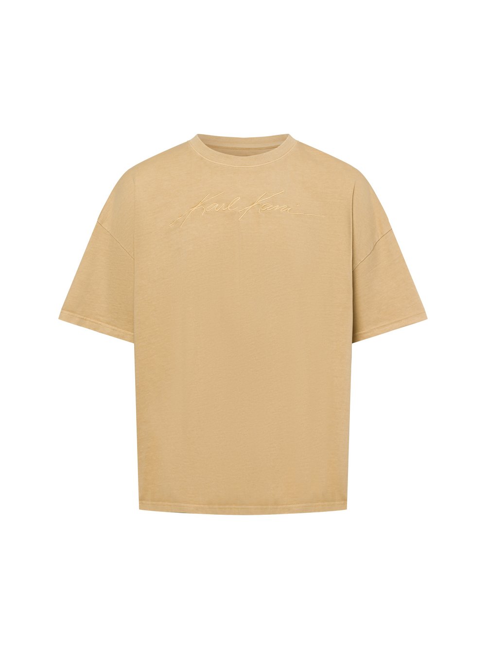 Karl Kani T-Shirt Herren Baumwolle beige, M