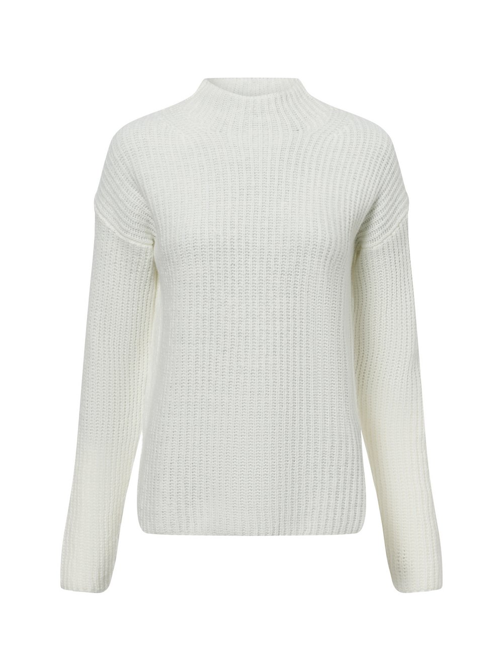 HUGO Strickpullover aus Schurwolle Damen weiß, L