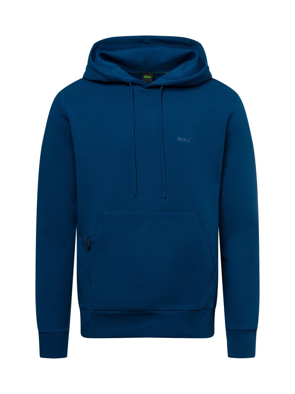 BOSS Green Kapuzenpullover Herren Baumwolle blau, XXL