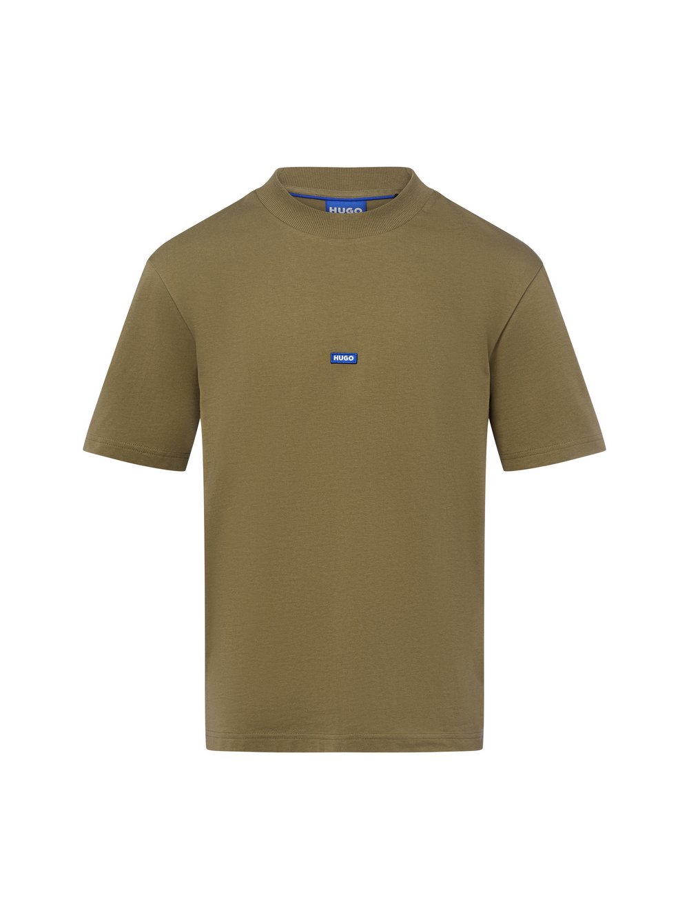 HUGO BLUE T-Shirt Herren Baumwolle grün, XL