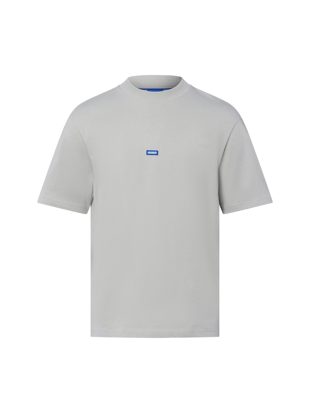 HUGO BLUE T-Shirt Herren Baumwolle grau, L