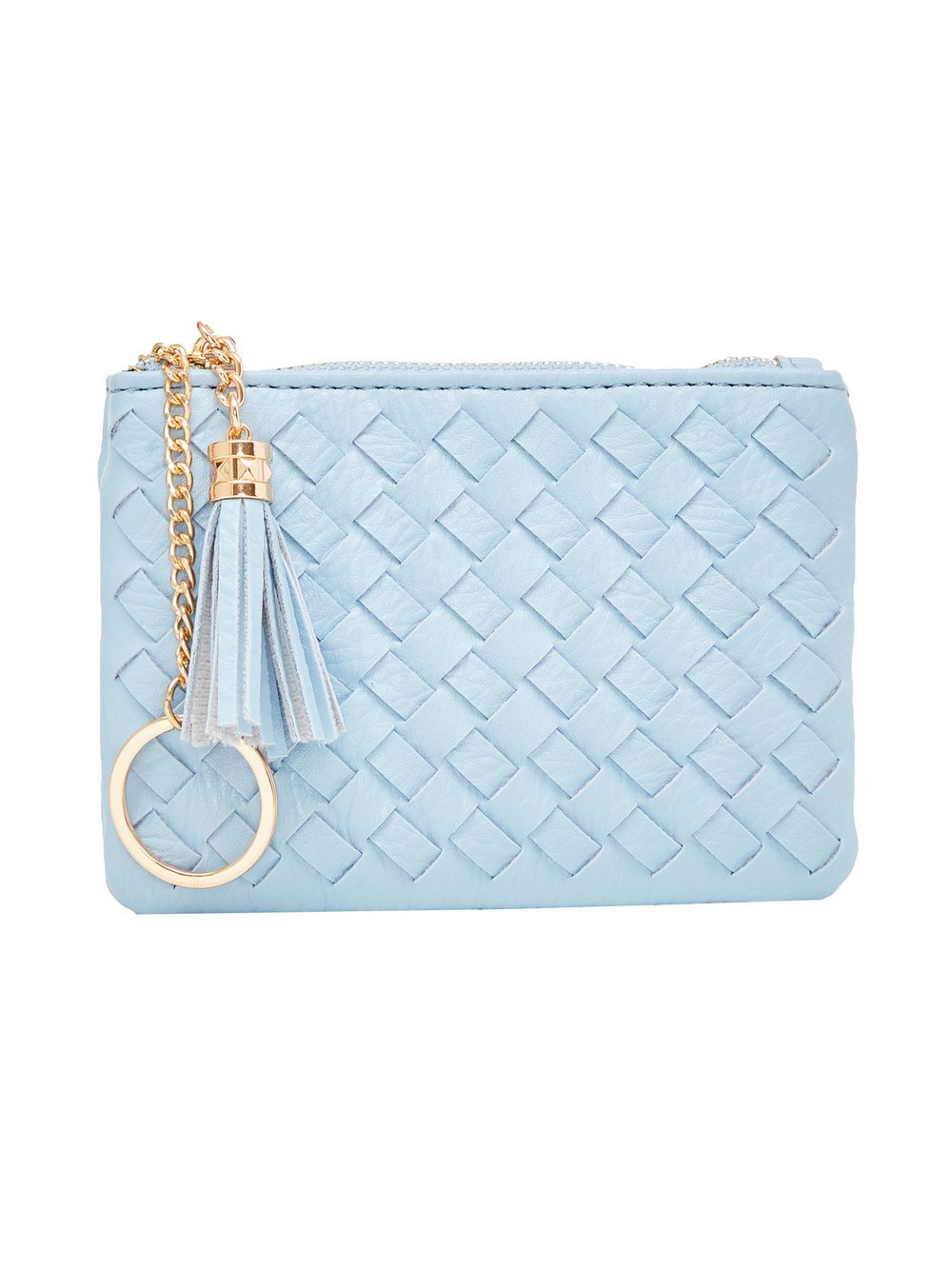 Faina Portemonnaie Damen Viskose blau, ONE SIZE