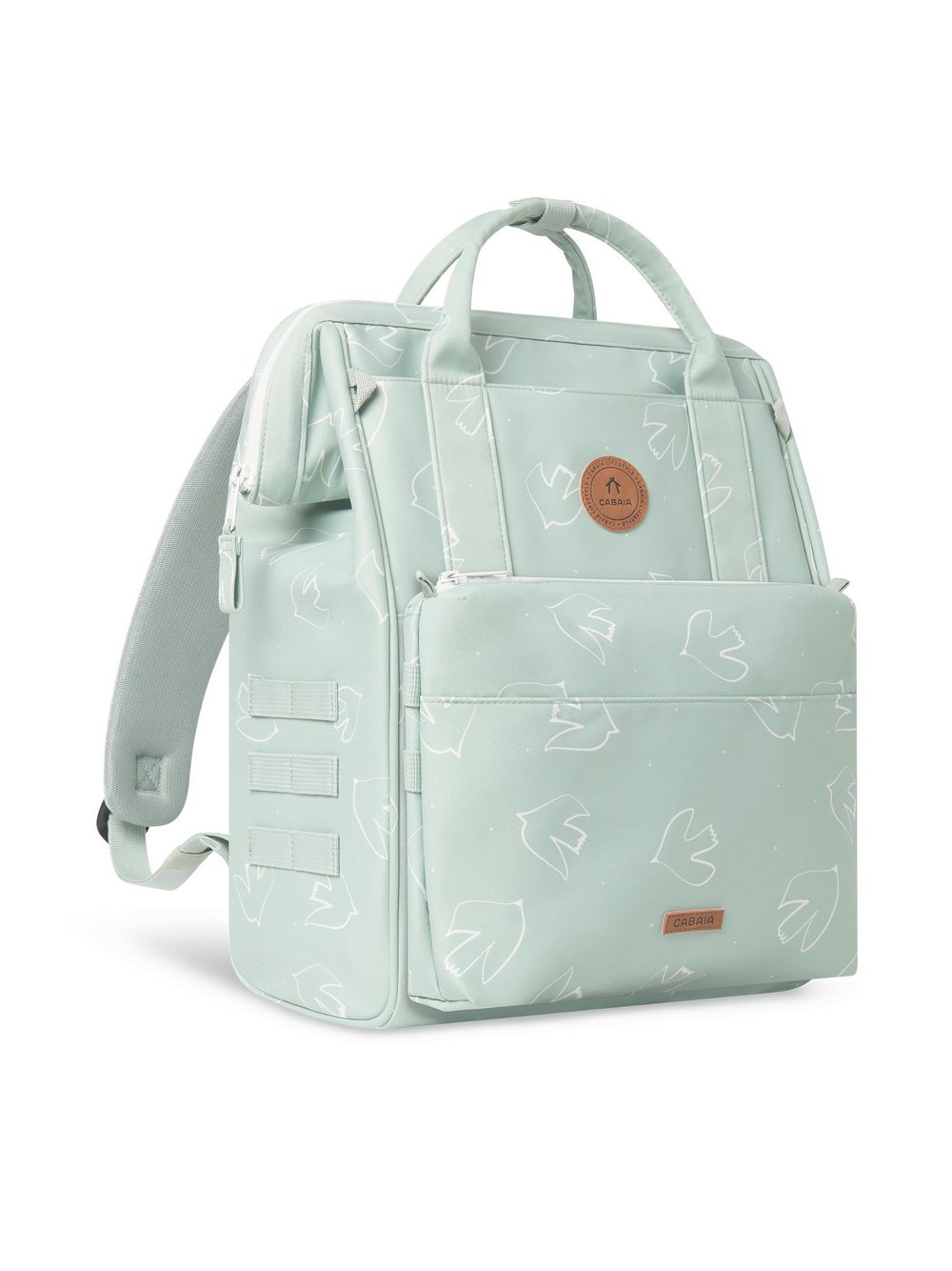 CABAIA Tagesrucksack Baby grün, ONE SIZE