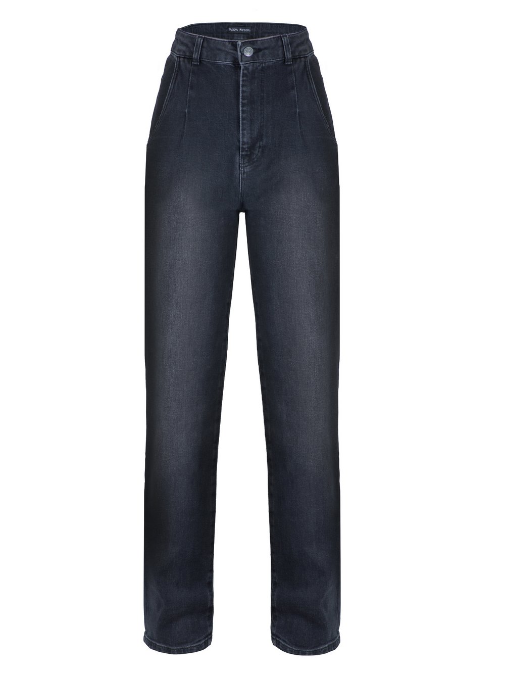 WEM Mom-Jeans Damen Baumwolle grau, 24-30