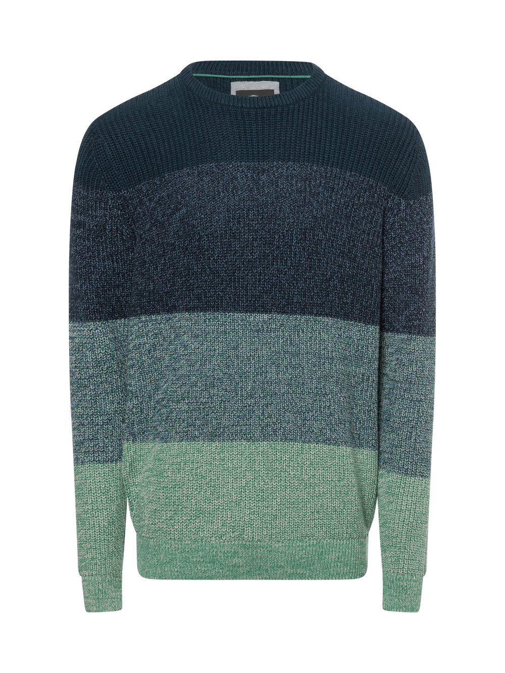 Fynch-Hatton Strickpullover Herren Baumwolle mehrfarbig gestreift, L