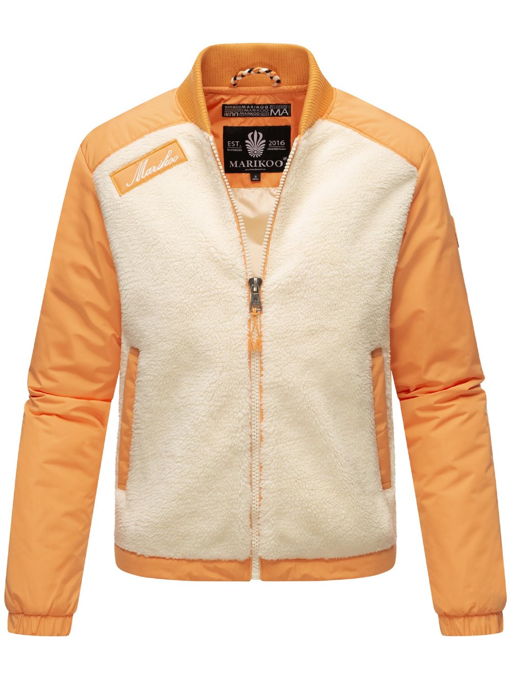 Marikoo Collegejacke Damen orange, XL