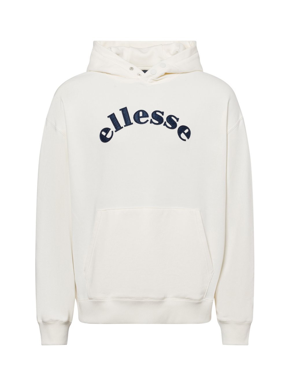 ellesse Kapuzenpullover Herren Baumwolle weiß bedruckt, XXL