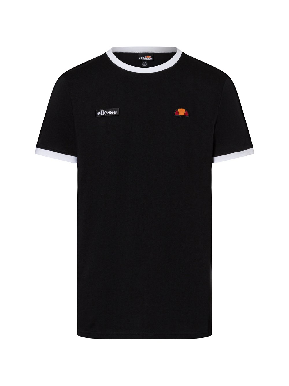 ellesse T-Shirt Herren Baumwolle schwarz, XS