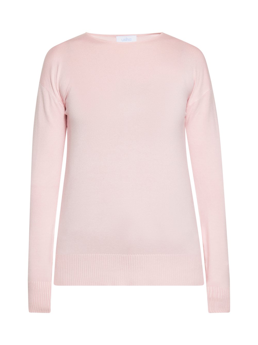 Usha Pullover Damen Viskose rosa gestreift, XXL