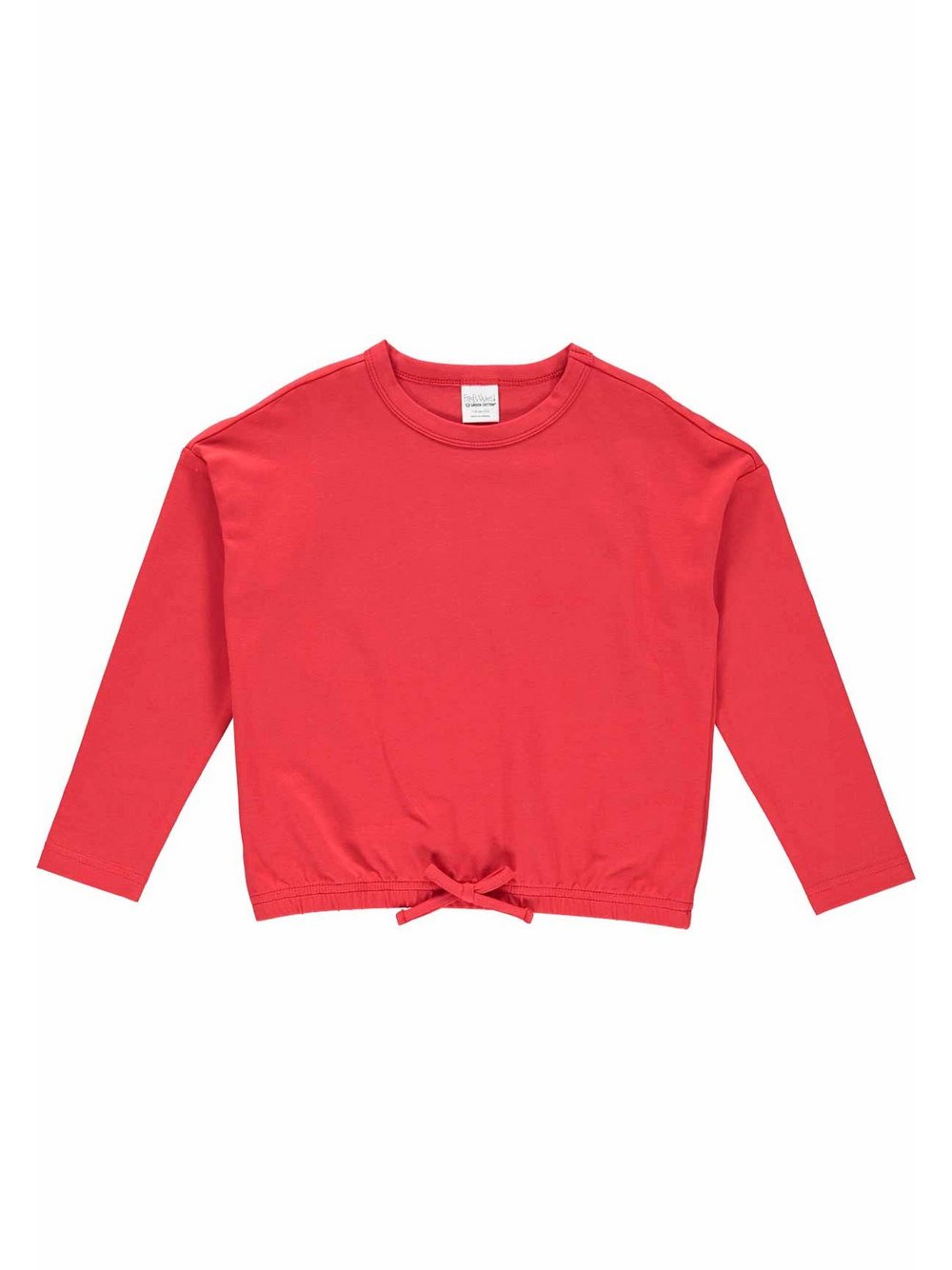 Fred's World by Green Cotton Langarmshirt Mädchen Baumwolle rot, 110