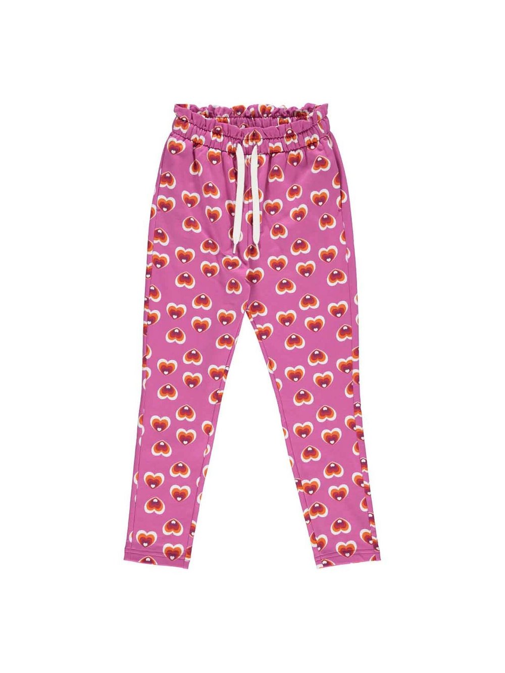 Fred's World by Green Cotton Jogginghose Mädchen Baumwolle pink bedruckt, 134