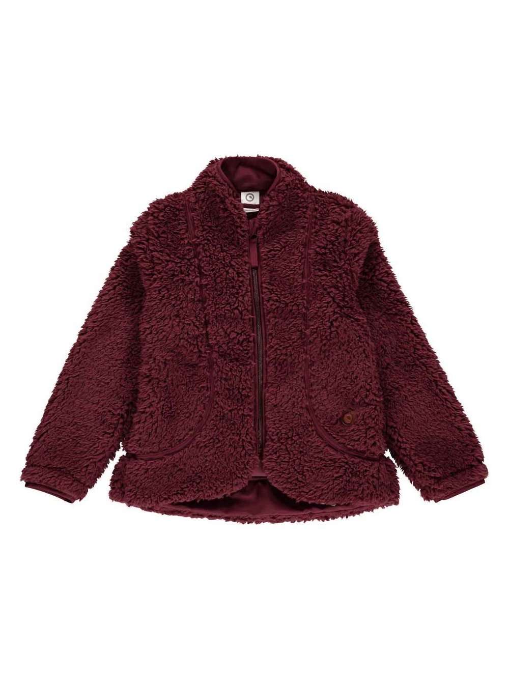 Müsli by Green Cotton Fleecejacke Mädchen rot, 116