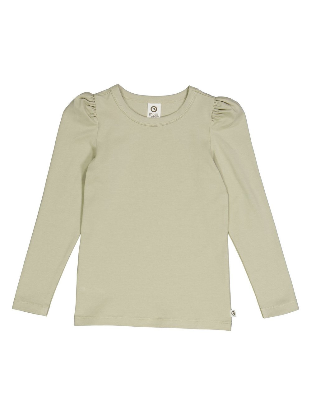 Müsli by Green Cotton Langarmshirt Mädchen Baumwolle grün, 110