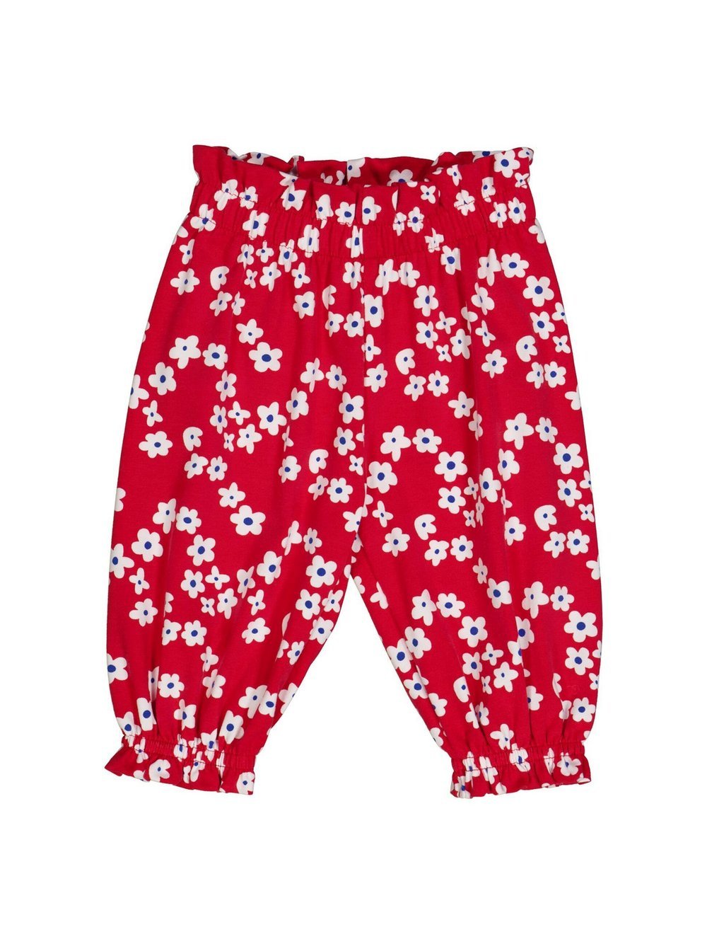 Fred's World by Green Cotton Stoffhose Mädchen Baumwolle rot bedruckt, 80