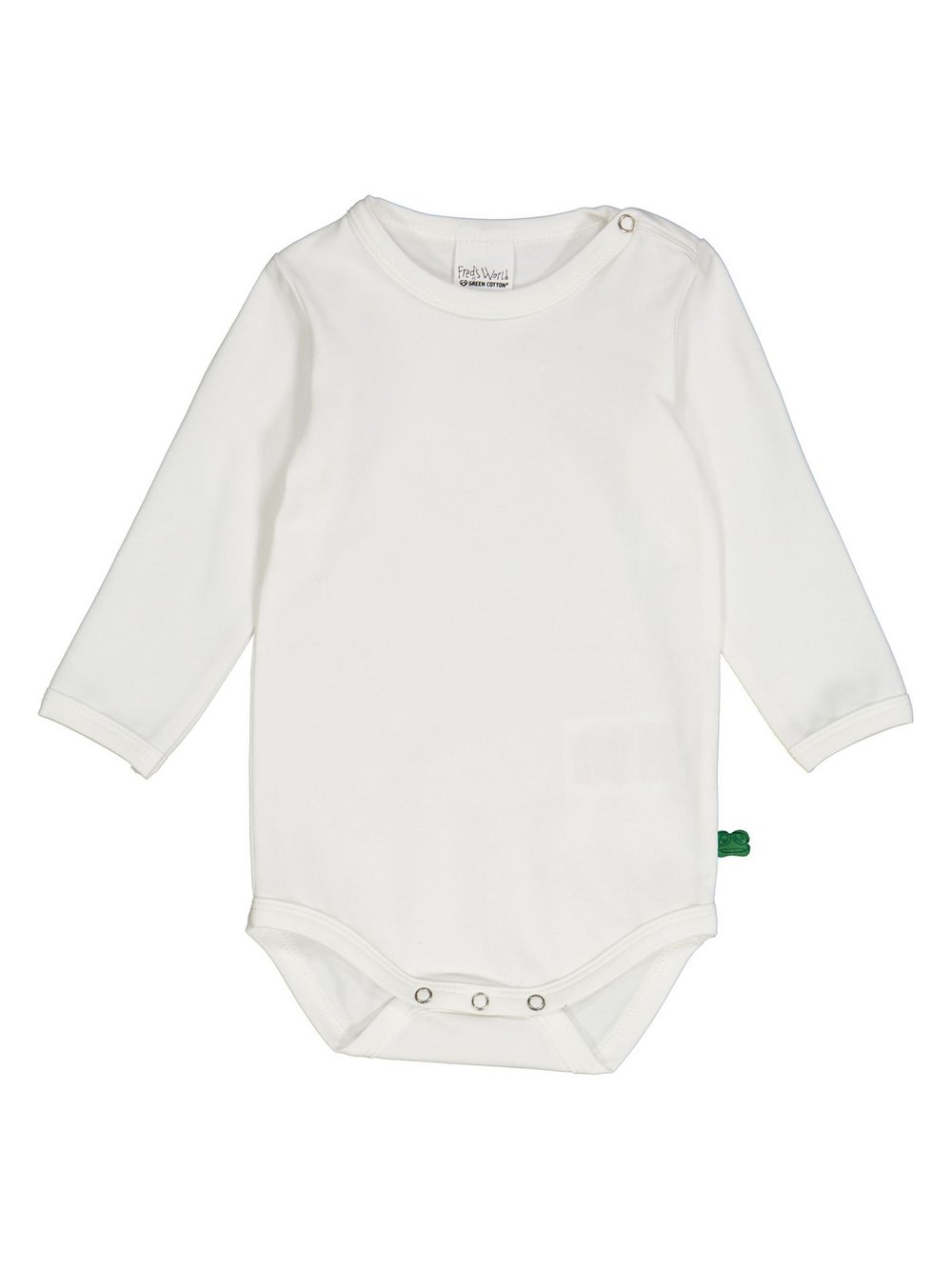 Fred's World by Green Cotton Body Kinder Baumwolle weiß, 74