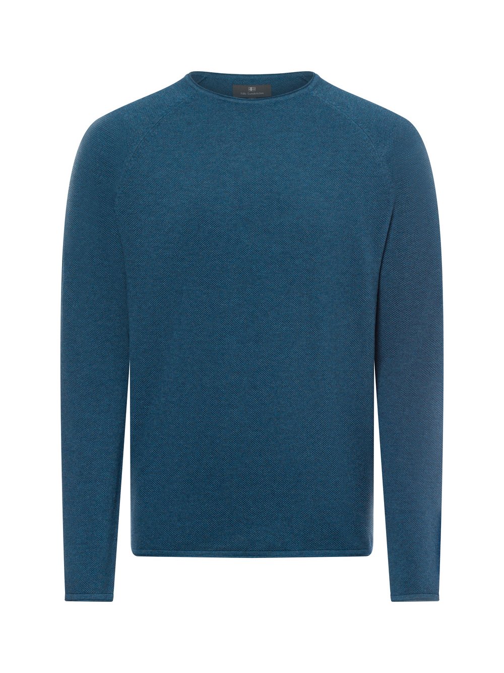 Nils Sundström Pullover Herren Baumwolle blau, XXL