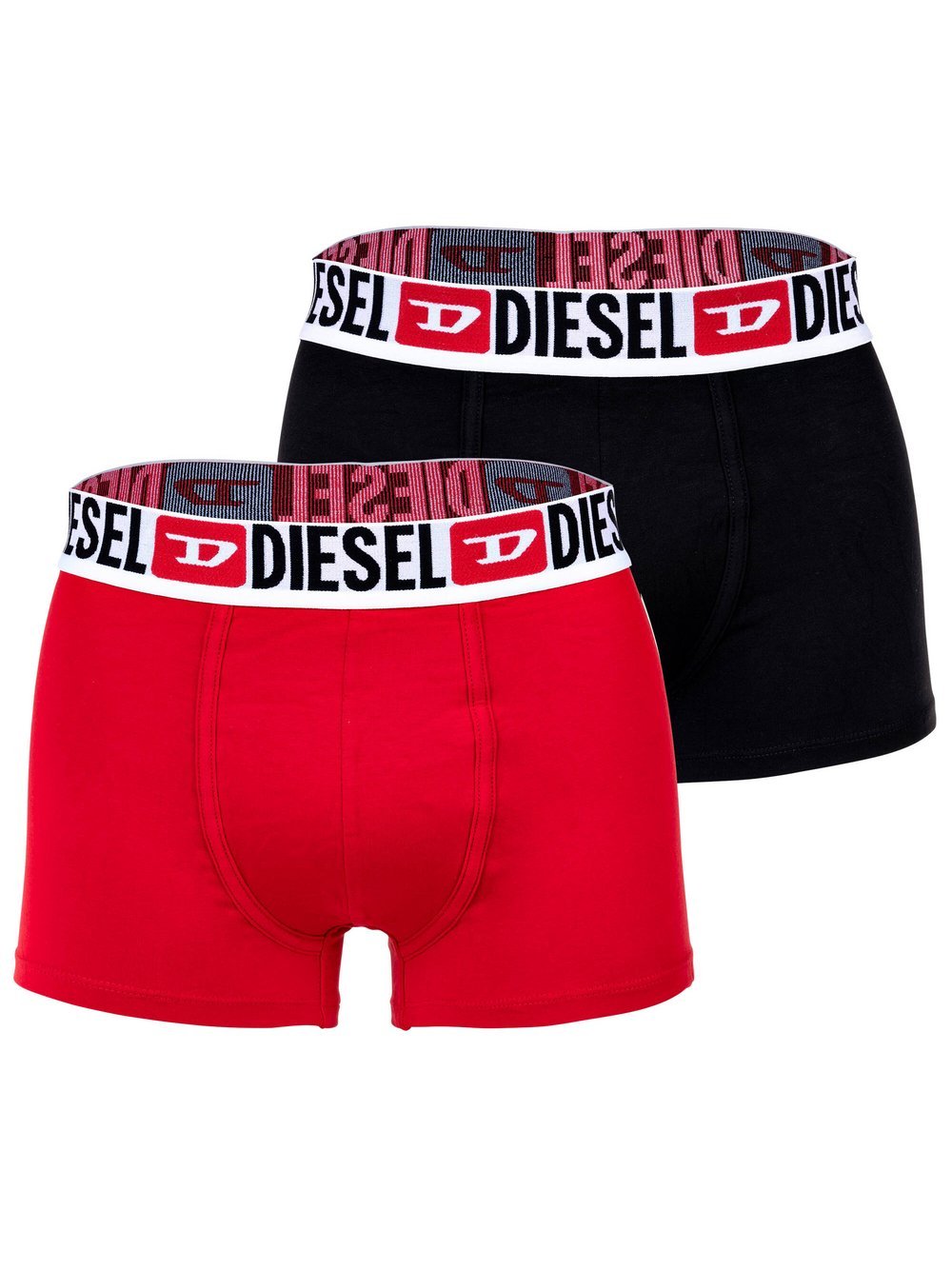 Diesel Boxershort 2er Pack Herren Baumwolle mehrfarbig, S