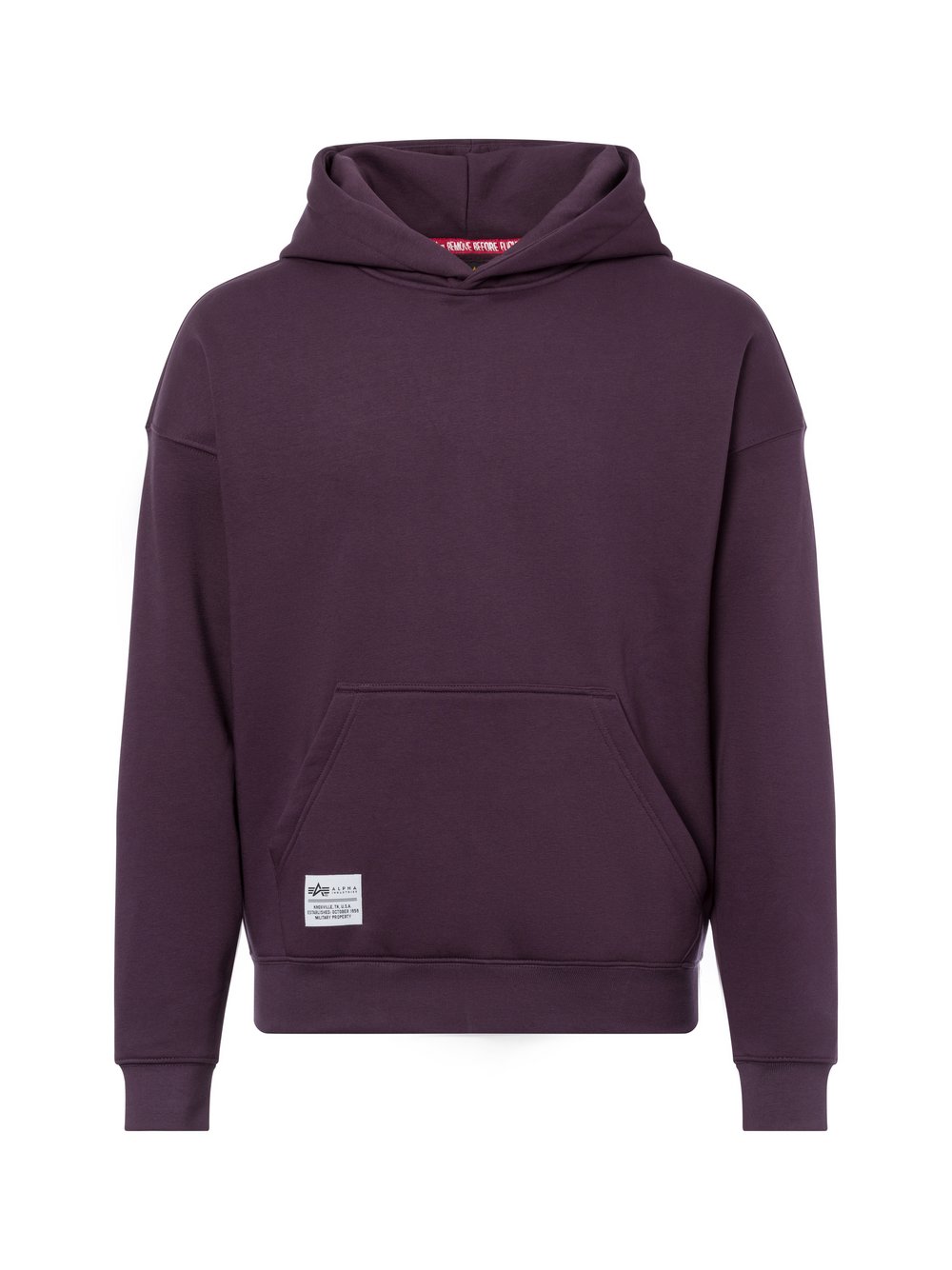 Alpha Industries Kapuzenpullover Herren Sweat lila, S