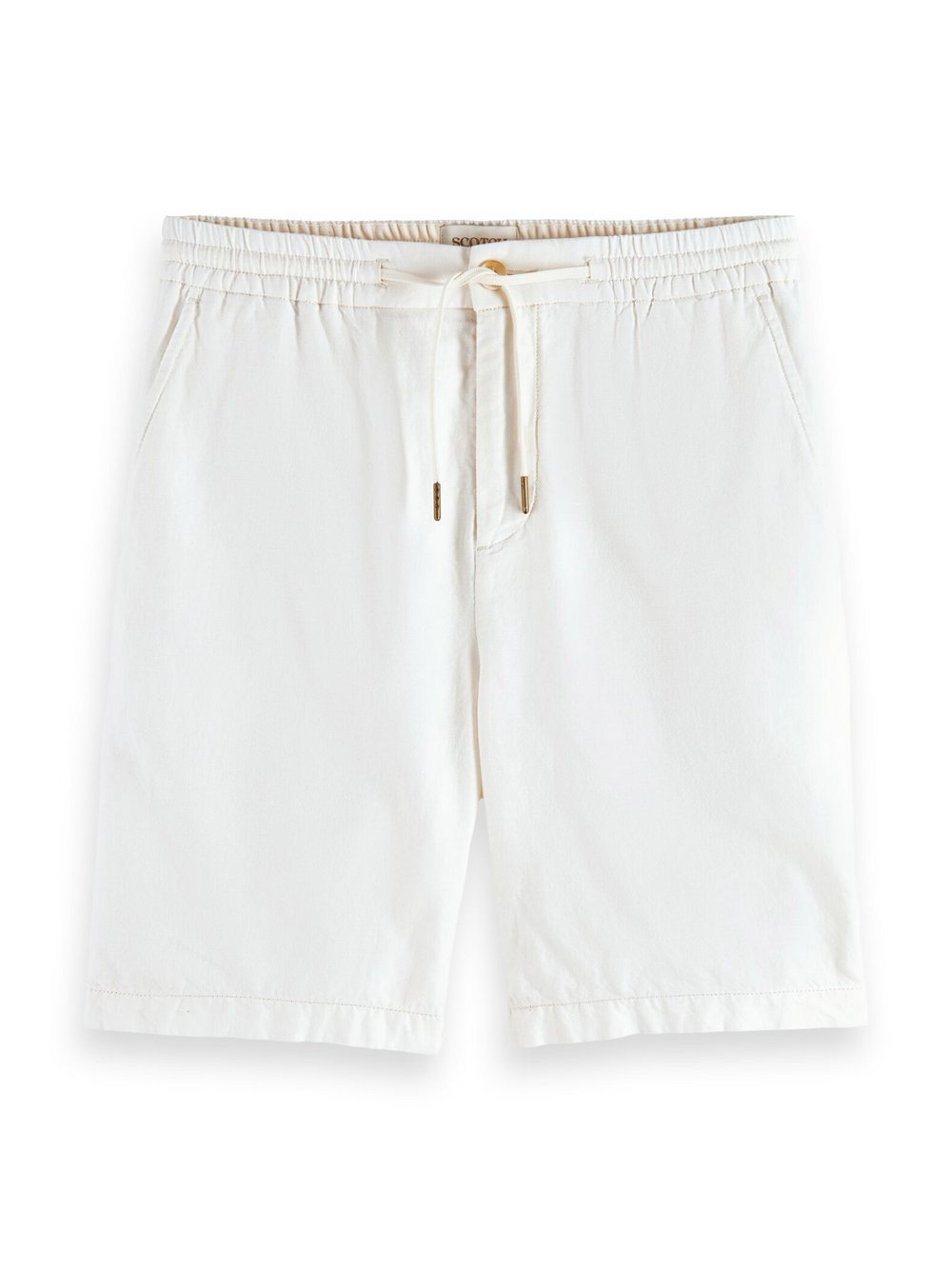 Scotch & Soda Bermuda-Shorts Herren Baumwolle beige, 34