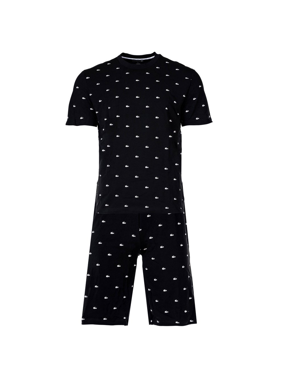 Lacoste Pyjama Herren Baumwolle mehrfarbig gemustert, XXL