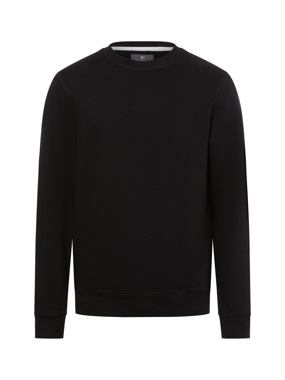 Nils Sundström Sweatshirt Herren Baumwolle schwarz, M